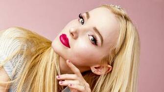 Women S Red Lipstick Dove Cameron Photo 4k HD Wallpaper