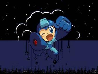 Mega Man Chibi Fight Wallpaper