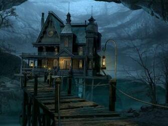 Gothic House Wallpaper The