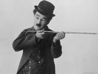 Comic Actor Charlie Chaplin Wallpaper Jpg