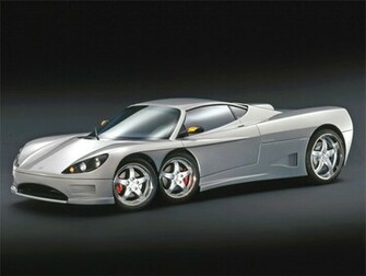 Six Wheeled Cars By Covini Engineering C6w Supercar Be