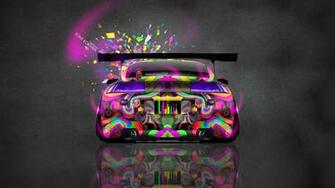 Mitsubishi Eclipse Jdm Tuning Back Domo Kun Toy Car Multicolors