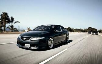 Black Tuning Series Acura Tsx G35 Wallpaper