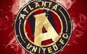 Atlanta United Logo 4k Ultra HD Wallpaper Background Image