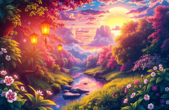 Anime Nature Wallpaper