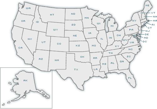 United States Political Map