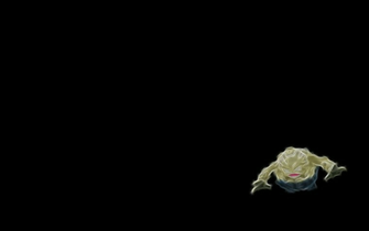 Gravelel Pokemon Black Background Wallpaper