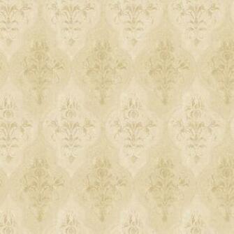 Gold Moroccan Damask Wallpaper Wall Sticker Outlet