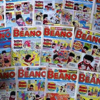 Beano Comic Collection Joblot Decopatch Paper Furniture