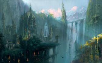 Desktop Wallpaper Elven City