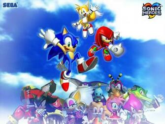Sonic Hereos Characters Wallpaper