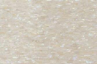 White Mother Of Pearl Snow Shellstone Small Brick