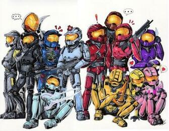 Red Vs Blue By Feathernotes