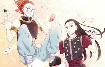 Wallpaper Art Guys Killer Hunter X Hisoka Illumi