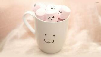 Cup Full Of Marshmallows Wallpaper Photography