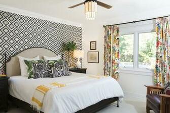 Stylish Accent Wall Ideas Use Paint Wallpaper Wood