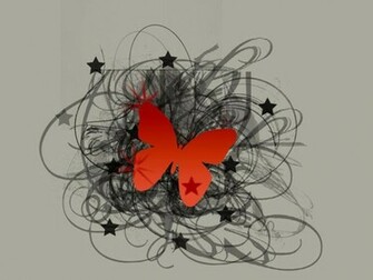 Red Butterfly Wallpaper HD In Cute Imageci