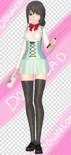 Mmd Yansim Ayano Aishi Transparent Background Png Clipart