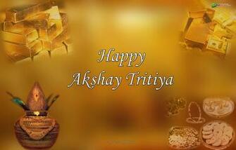 Hindu Wallpaper Akshay Tritiya Brown Yellow