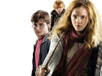 Harry Ron And Hermione Wallpaper