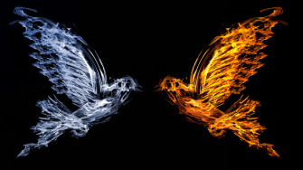 Fire And Water Wallpaper