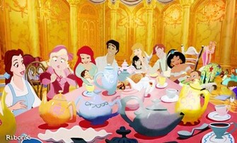 Thanksgiving Disney Princess Photo