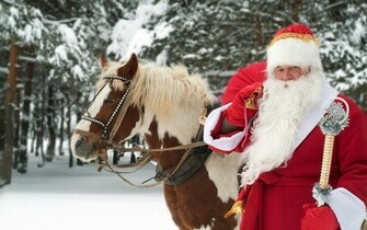 Christmas Santa Claus Computer Desktop Wallpaper Pictures