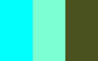 Aqua Aquamarine And Army Green Three Color Background