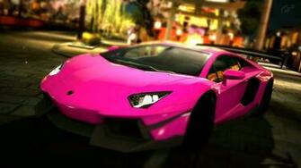 Pink Car Wallpaper