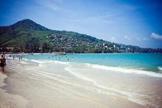 Phuket Beach Thailand Background Wallpaper
