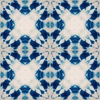 Shibori Flower Wallpaper Mindthegap