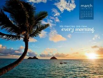 March Mercies Are New Desktop Calendar Monthly Calendars