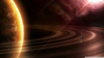 Planet Dual Monitor Wallpaper