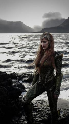 Wallpaper Justice League Amber Heard Queen Mera
