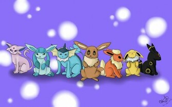 Eevee Evolutions Wallpaper HD Evolution By