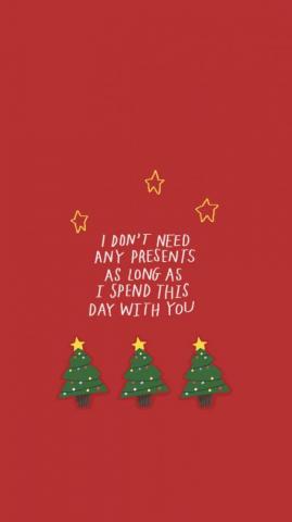 Thalia Vanessa On Quotes Holiday iPhone Wallpaper Cute