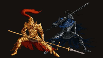 Dark Souls Ornstein And Artorias By Menaslg