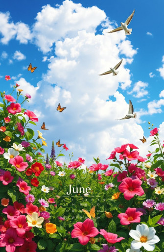 June Calendar Wallpaper