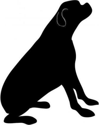 Dog Silhouette Babes HD Wallpaper