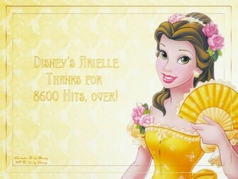 Desktop Wallpaper Disney Princess Belle