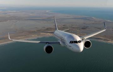 Wallpaper Sea Shore Airbus Airliner A320