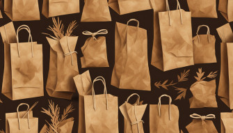 Brown Paper Bag Wallpaper