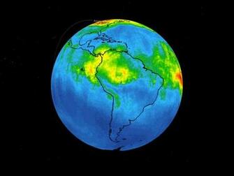 Space Image Nasa S Airs Maps Carbon Monoxide From Brazil Fires