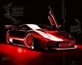 Red Lamborghini Reventon Wallpaper
