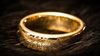 Rings The Lord Of One Ring HD Wallpaper Background