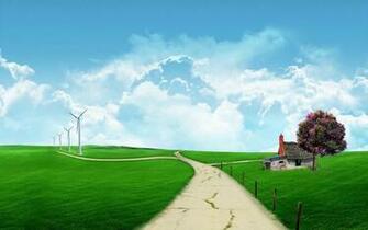 Wallpaper Box Dom Tranquility Fantasy Landscapes HD