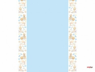 Precious Moments Baby Boy Ger Layout Template Background