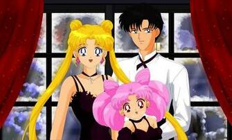 Christmas Dress Long Hair Pink Red Eyes Sailor Moon Short