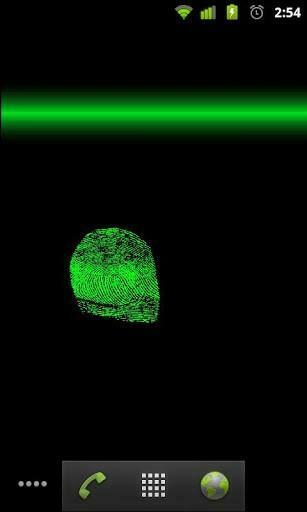 Fingerprint Wallpaper Live