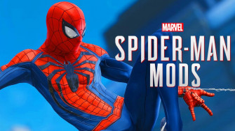 Spider Man Ps4 Logo Black And Red Wallpaper